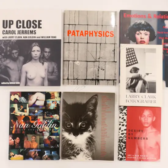 SEVEN PUBLICATONS: NAN GOLDIN/LARRY CLARK/ CAROL JERREMS